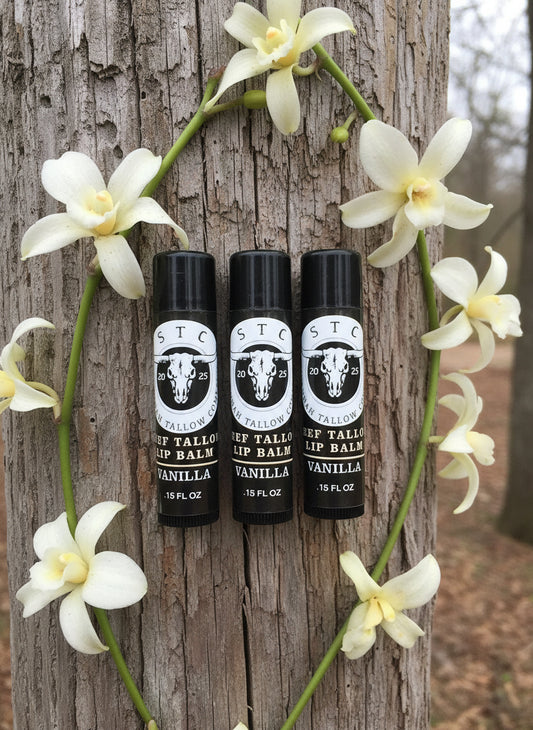 Beef Tallow Lip Moisturizing Balm